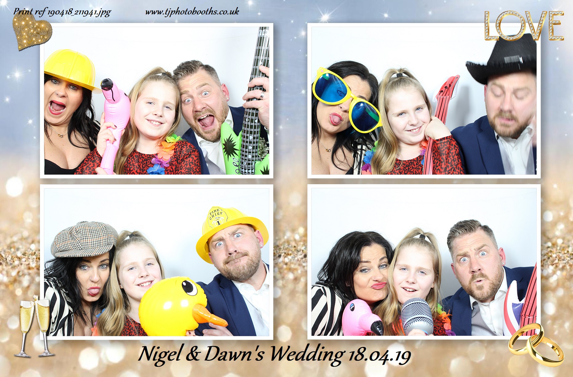 Nigel & Dawn's Wedding | View more photos from the event at gallery.tjphotobooths.co.uk/u/TJPhotobooths/Nigel-Dawns-Wedding